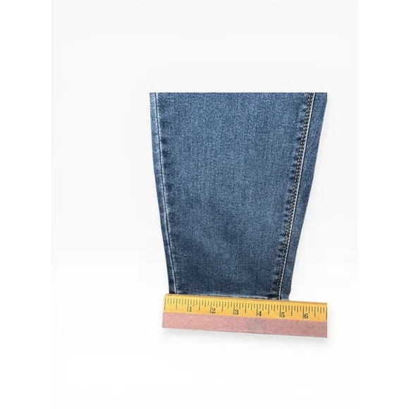 Curve Appeal Womens 18W High Rise Skinny Jeans Comfort Waist Blue Denim NEW - Picture 3 of 8